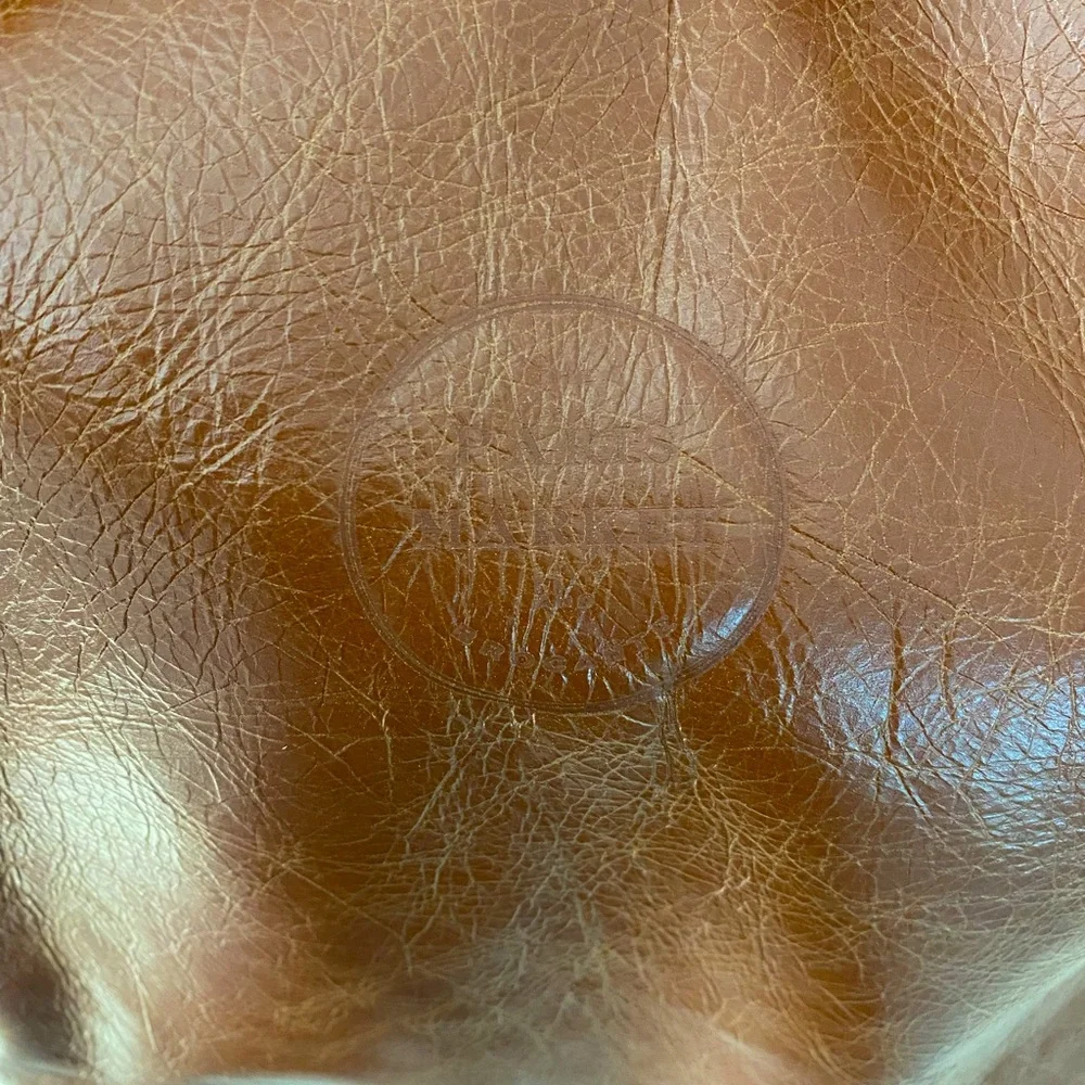 Handcrafted leather tote. - Picture 2 of 5